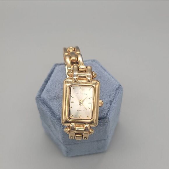 MAIN LINE TIME Gold Toned Watch - Picture 2 of 6